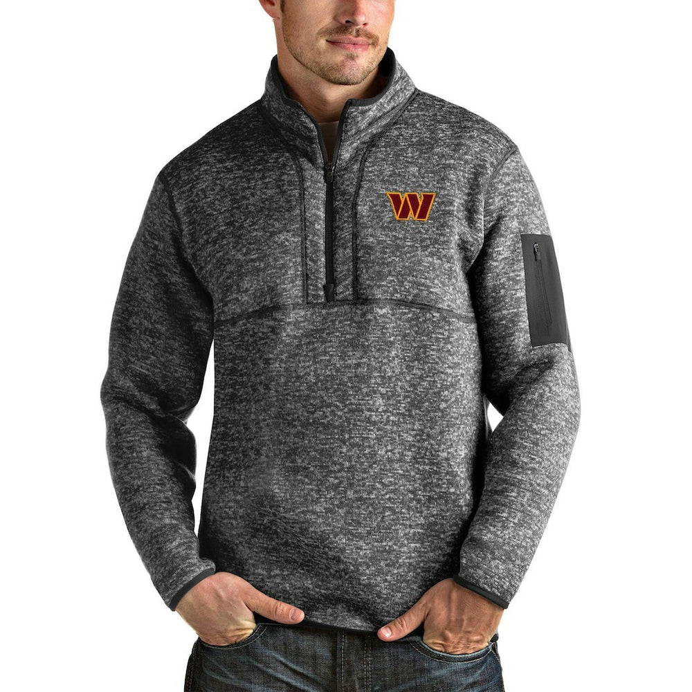 Washington Commanders Antigua Fortune Quarter-Zip Pullover Jacket | NFL New