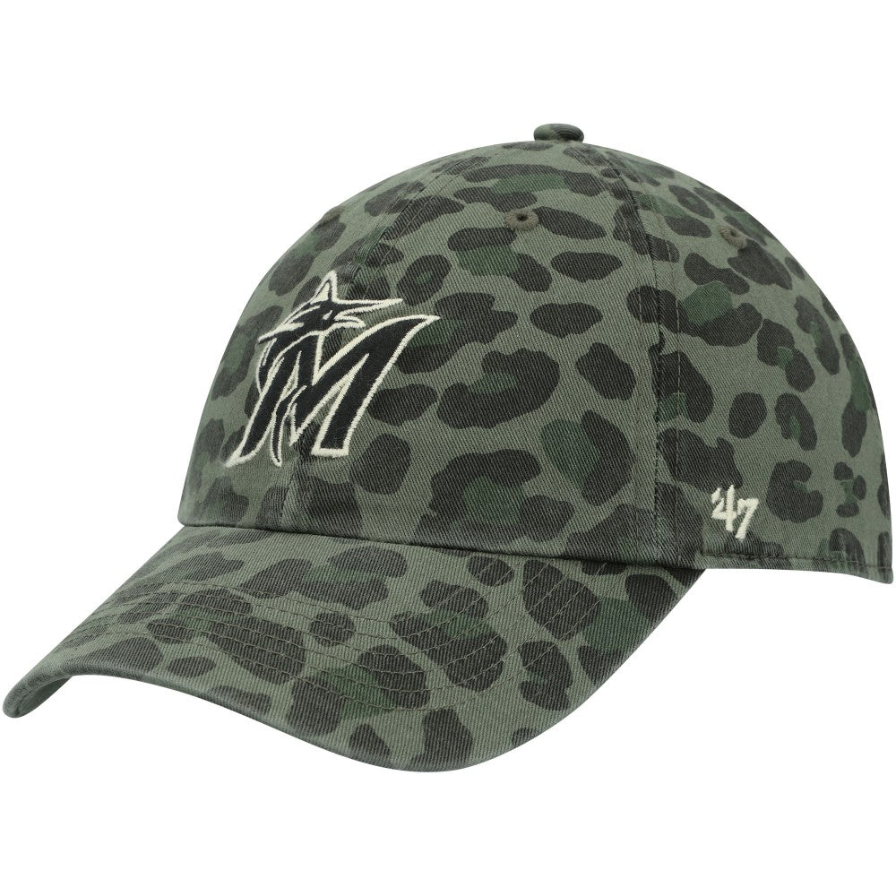 Miami Marlins '47 Women's Bagheera Clean Up Adjustable Hat - MLB Hats