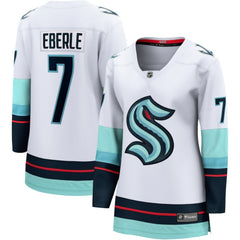 Jordan Eberle Seattle Kraken Fanatics Women's Away Breakaway Jersey - NHL Jerseys
