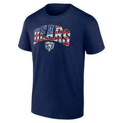 Chicago Bears Banner Wave Logo T-Shirt | NFL US