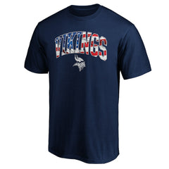 Minnesota Vikings Banner Wave Logo T-Shirt | NFL New