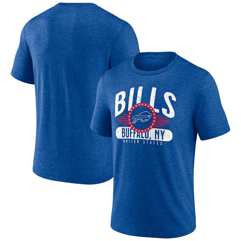 Buffalo Bills Badge of Honor Tri-Blend T-Shirt | NFL Outlet