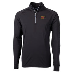 Washington Commanders Cutter & Buck Big & Tall Adapt Eco Knit Stretch Quarter-Zip Pullover Jacket | NFL US