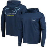 Tampa Bay Rays Vineyard Vines Long Sleeve Hoodie T-Shirt - MLB Hoodies