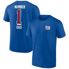 New York Giants Number One Dad T-Shirt | NFL On sale