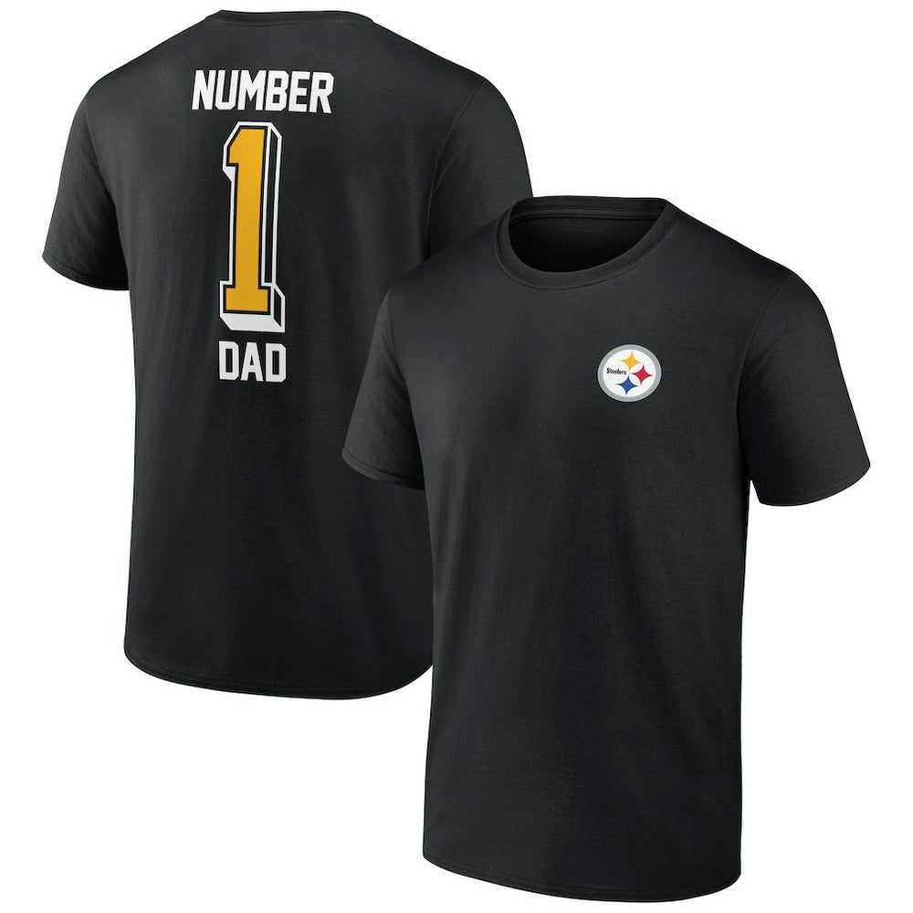 Pittsburgh Steelers Number One Dad T-Shirt | NFL New
