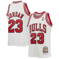 White Michael Jordan Chicago Bulls Youth 1997/98 Hardwood Classics Authentic Jersey sale | NBA
