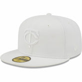 Minnesota Twins New Era White on White 59FIFTY Fitted Hat - MLB Hats