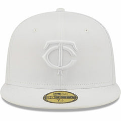 Minnesota Twins New Era White on White 59FIFTY Fitted Hat - MLB Hats