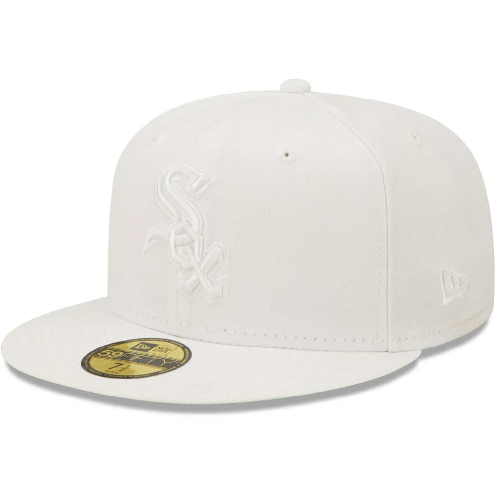 Chicago White Sox New Era White on White 59FIFTY Fitted Hat - MLB Hats