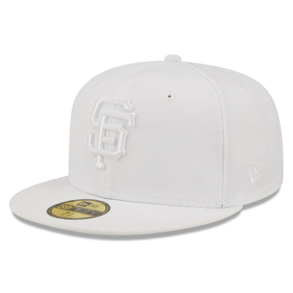 San Francisco Giants New Era White on White 59FIFTY Fitted Hat - MLB Hats