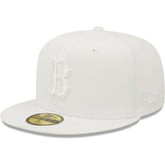 Boston Red Sox New Era White on White 59FIFTY Fitted Hat - MLB Hats