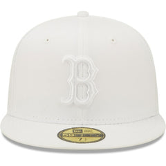Boston Red Sox New Era White on White 59FIFTY Fitted Hat - MLB Hats