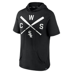 Chicago White Sox Fanatics Iconic Rebel Short Sleeve Hooded Top - MLB Tops