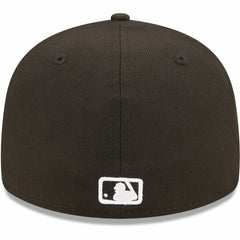 Milwaukee Brewers New Era Black & White Low Profile 59FIFTY Fitted Hat - MLB Hats