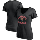Florida Panthers Fanatics Women' s Overtime V-Neck T-Shirt - NHL T-shirts