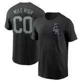 Colorado Rockies Nike Mile High Local Team T-Shirt - MLB T-shirts
