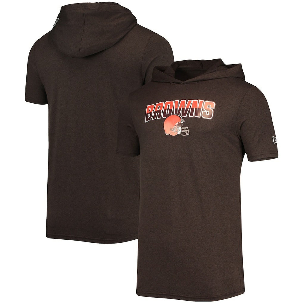 Cleveland Browns Team Brushed Hoodie T-Shirt | NFL Sale