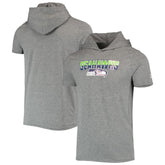 Seattle Seahawks Team Brushed Hoodie T-Shirt | NFL New