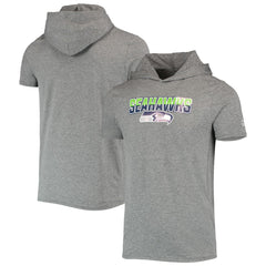 Seattle Seahawks Team Brushed Hoodie T-Shirt | NFL New