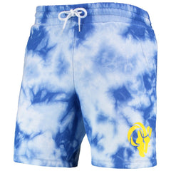 Los Angeles Rams Tie-Dye Shorts | NFL Discount