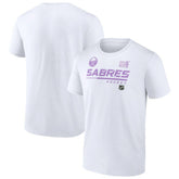 Buffalo Sabres NHL Hockey Fights Cancer T-Shirt - NHL T-shirts