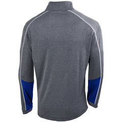 Heathered Gray/Blue Oklahoma City Thunder Omni-Wick Shotgun 2.0 Quarter-Zip Pullover Top | NBA