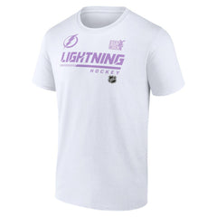Tampa Bay Lightning NHL Hockey Fights Cancer T-Shirt - NHL T-shirts