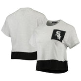 Chicago White Sox Refried Apparel Women's Cropped T-Shirt - MLB T-shirts