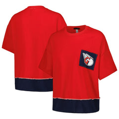 Cleveland Guardians Refried Apparel Women's Cropped T-Shirt - MLB T-shirts
