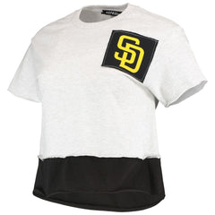 San Diego Padres Refried Apparel Women's Cropped T-Shirt - MLB T-shirts