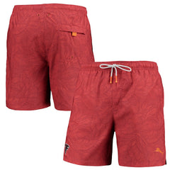 Atlanta Falcons Naples Layered Leaves Swim Trunks | NFL US
