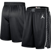 Black Brooklyn Nets Jordan Brand 2022/2023 Statement Edition Swingman Performance Shorts | NBA