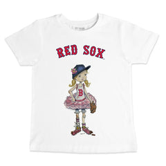 Boston Red Sox Tiny Turnip Youth Baseball Babes T-Shirt - MLB T-shirts