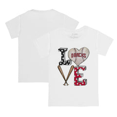 Arizona Diamondbacks Tiny Turnip Youth Baseball Love T-Shirt - MLB T-shirts