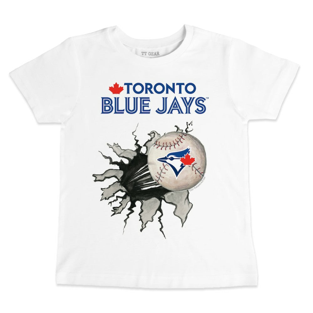 Toronto Blue Jays Tiny Turnip Youth Baseball Tear T-Shirt - MLB T-shirts