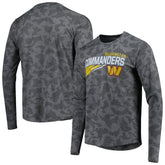 Washington Commanders MSX by Michael Strahan Camo Long Sleeve T-Shirt | NFL Discount