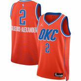 Orange Shai Gilgeous-Alexander Oklahoma City Thunder Jordan Brand Unisex Swingman Jersey | NBA