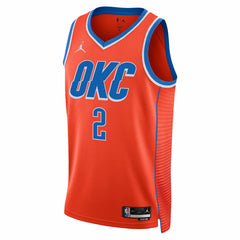 Orange Shai Gilgeous-Alexander Oklahoma City Thunder Jordan Brand Unisex Swingman Jersey | NBA