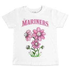 Seattle Mariners Tiny Turnip Youth Blooming Baseballs T-Shirt - MLB T-shirts