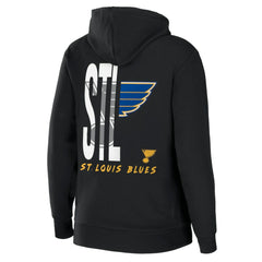 St. Louis Blues WEAR by Erin Andrews Women's Sponge Fleece Full-Zip Hoodie - NHL Hoodies