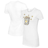 Pittsburgh Pirates Tiny Turnip Women's Popcorn T-Shirt - MLB T-shirts