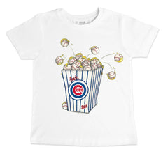 Chicago Cubs Tiny Turnip Youth Popcorn T-Shirt - MLB T-shirts