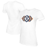 Detroit Tigers Tiny Turnip Women's Prism Arrows T-Shirt - MLB T-shirts