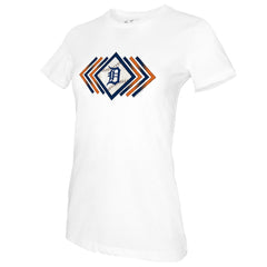 Detroit Tigers Tiny Turnip Women's Prism Arrows T-Shirt - MLB T-shirts