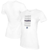 Detroit Tigers Tiny Turnip Women's Stacked T-Shirt - MLB T-shirts