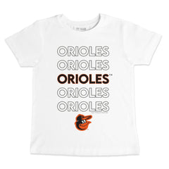 Baltimore Orioles Tiny Turnip Youth Stacked T-Shirt - MLB T-shirts