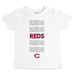 Cincinnati Reds Tiny Turnip Youth Stacked T-Shirt - MLB T-shirts