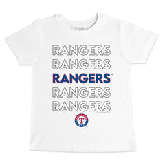 Texas Rangers Tiny Turnip Youth Stacked T-Shirt - MLB T-shirts