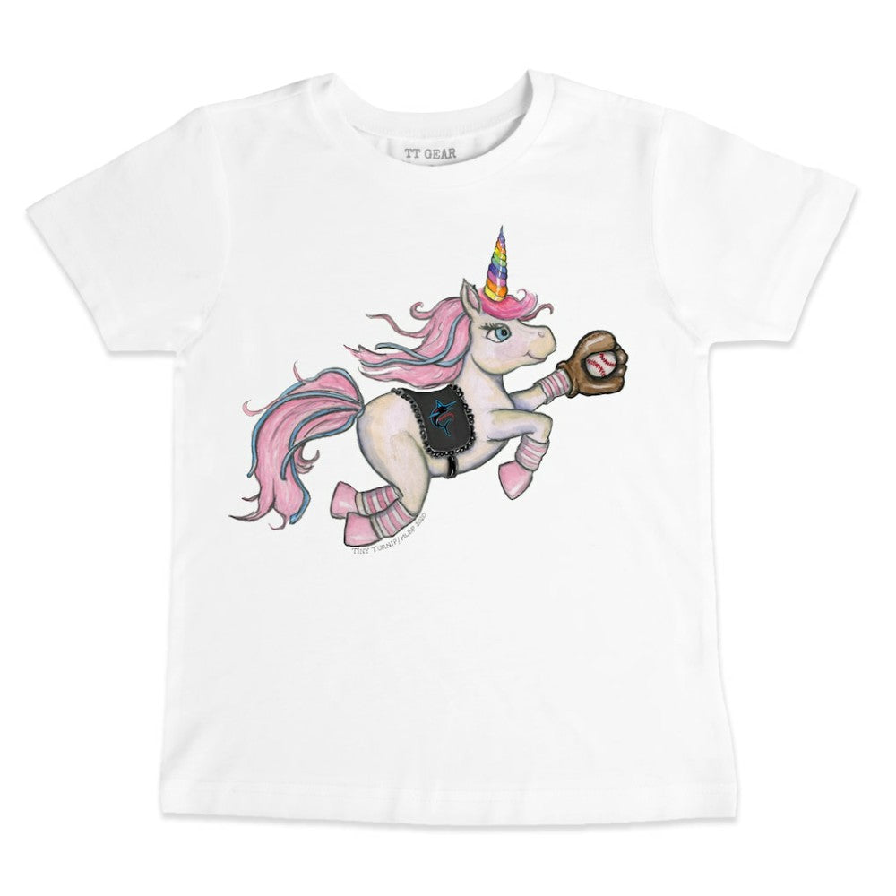 Miami Marlins Tiny Turnip Youth Unicorn T-Shirt - MLB T-shirts